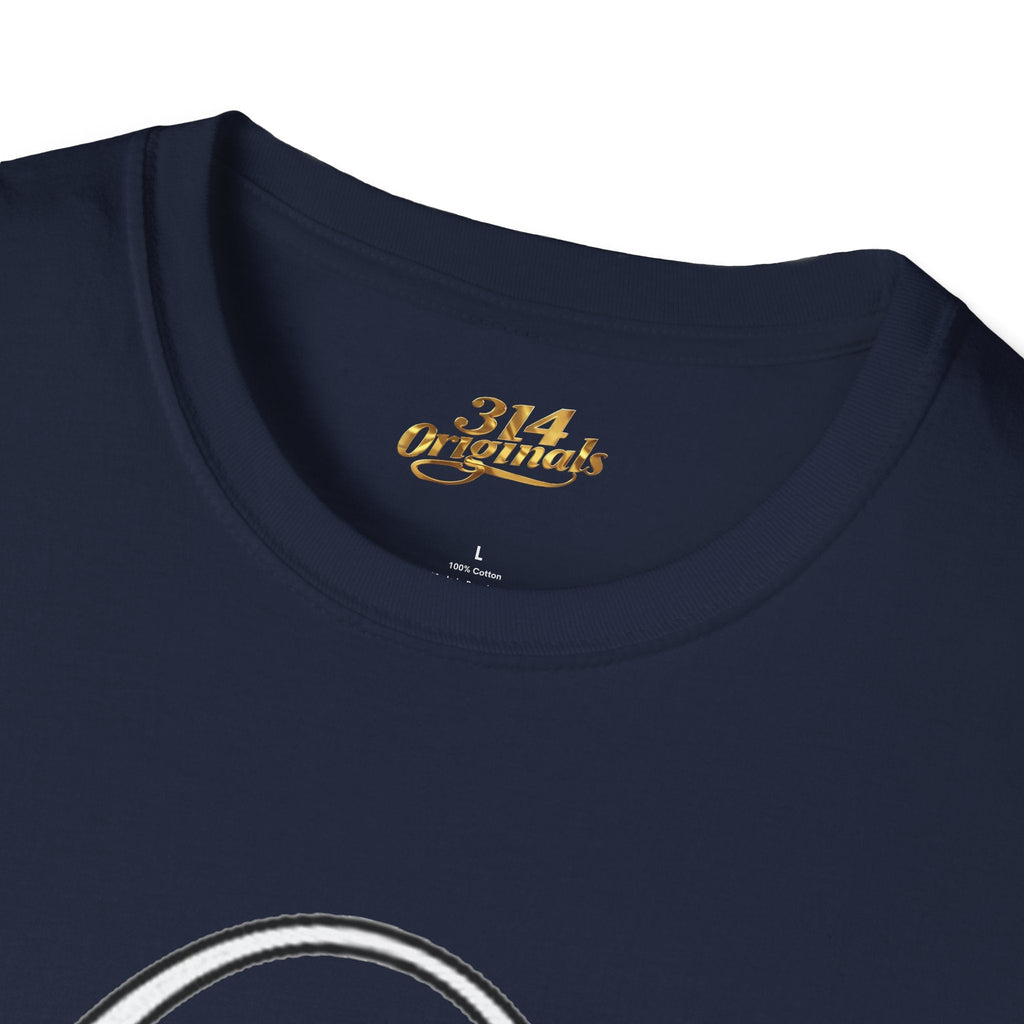 St. Louis Arch Skyline Tee — Born Hustler Front, 314 Originals Back - 314 Originals