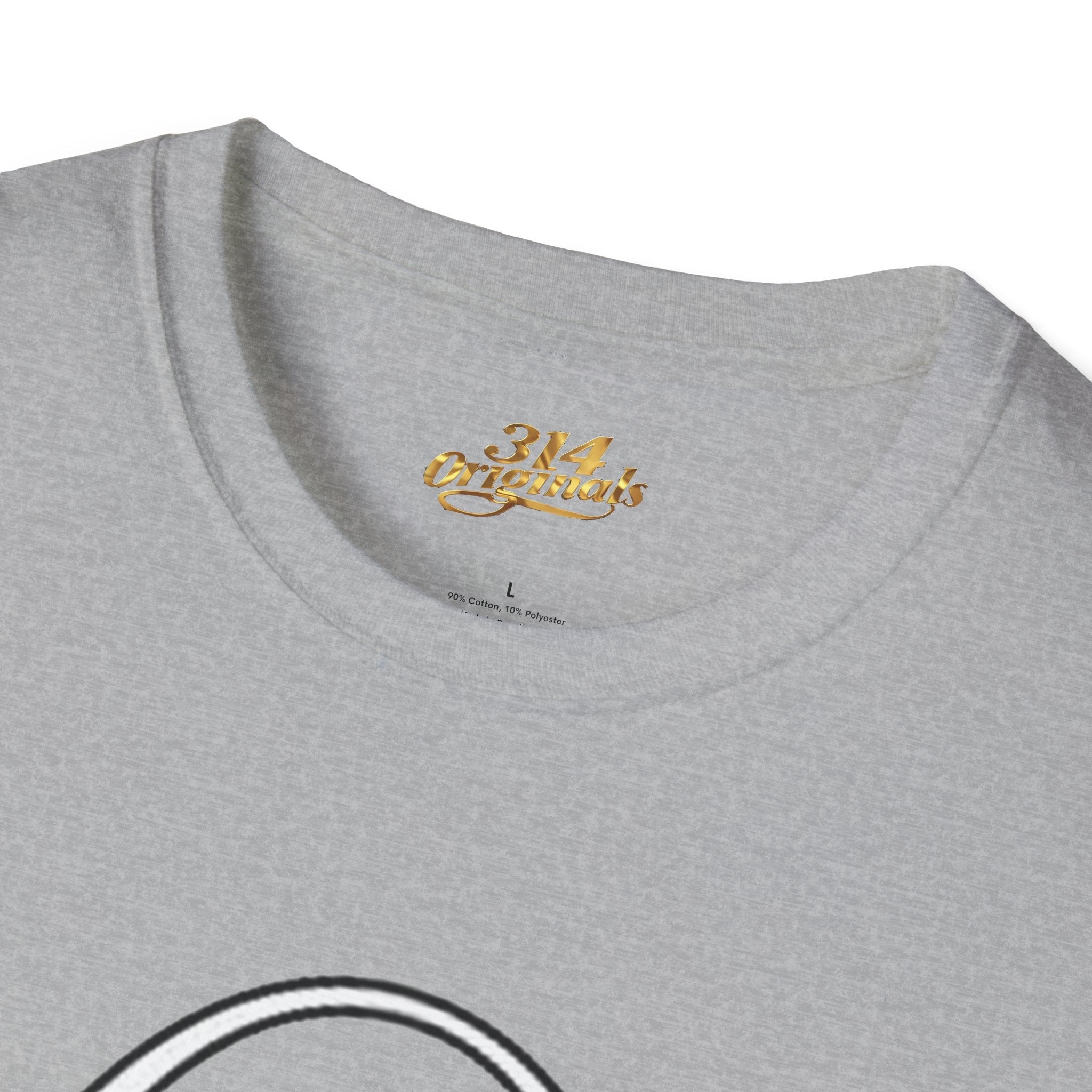 St. Louis Arch Skyline Tee — Born Hustler Front, 314 Originals Back - 314 Originals