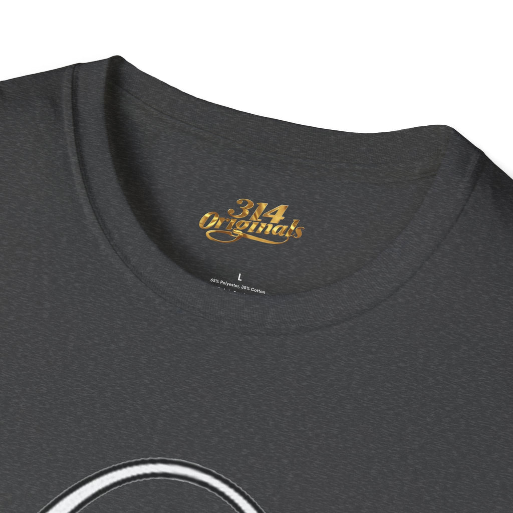 St. Louis Arch Skyline Tee — Born Hustler Front, 314 Originals Back - 314 Originals