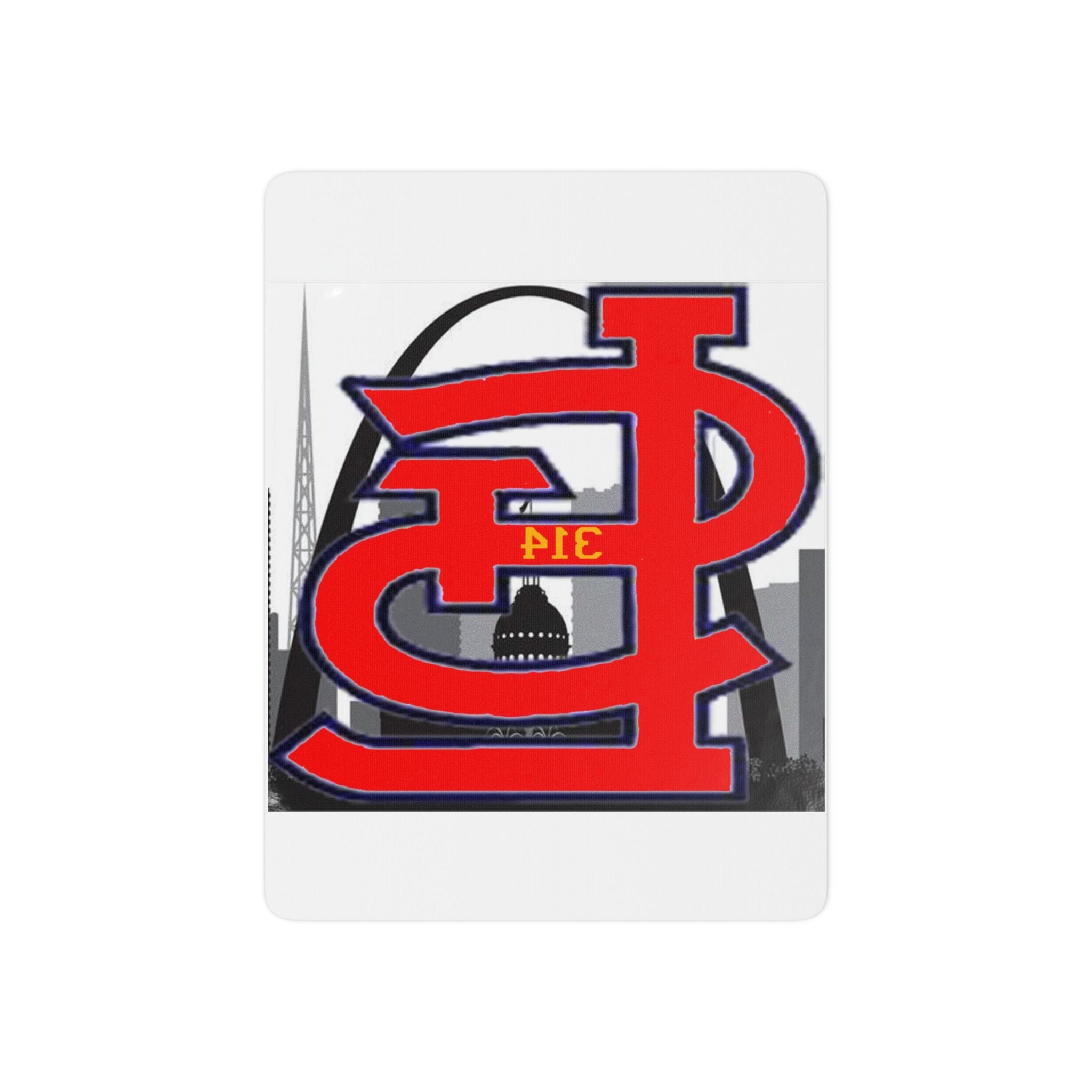 St. Louis City Skyline-Temporary Tattoos - 314 Originals