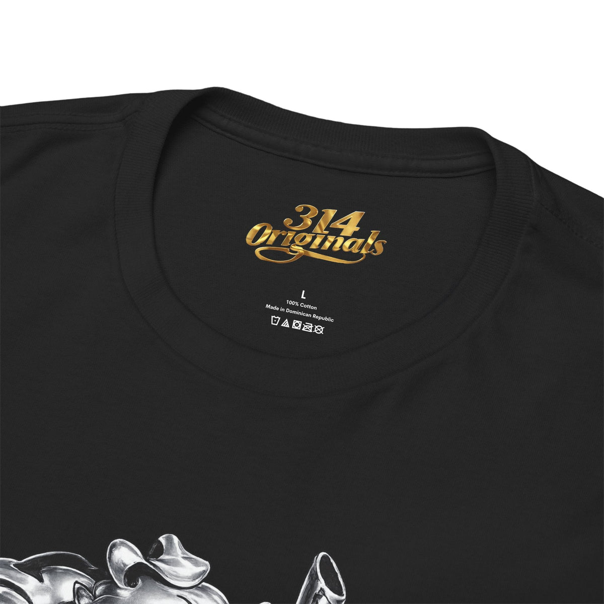 'Stay Original' Chrome Bulldog Graphic Tee - 314 Originals