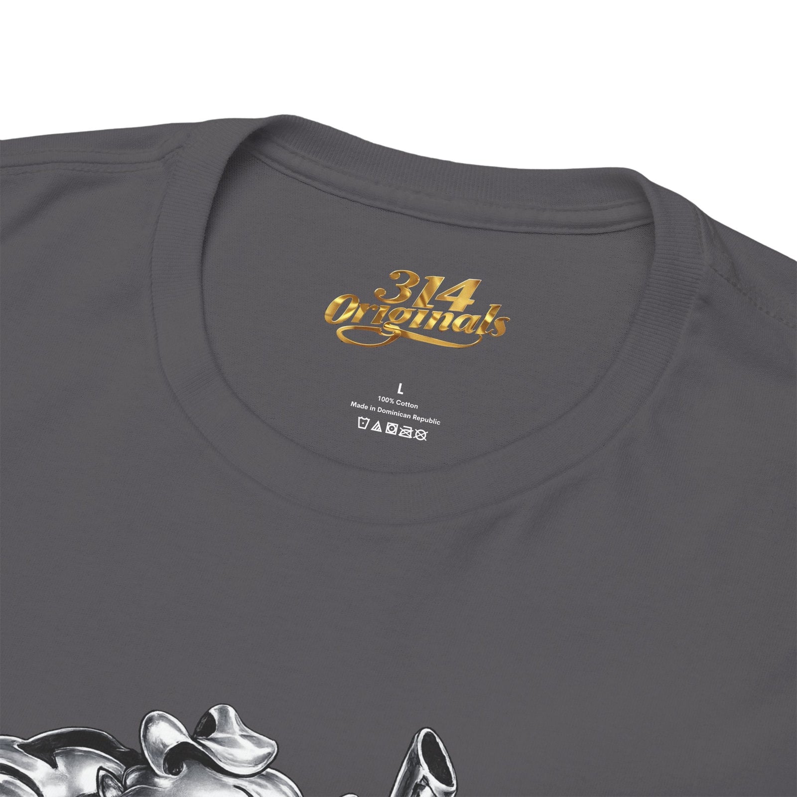 'Stay Original' Chrome Bulldog Graphic Tee - 314 Originals