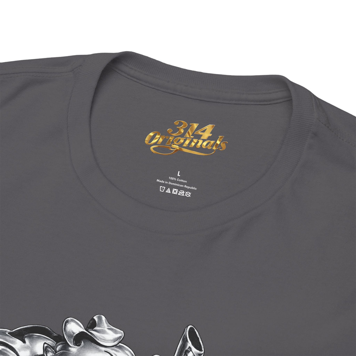 'Stay Original' Chrome Bulldog Graphic Tee - 314 Originals
