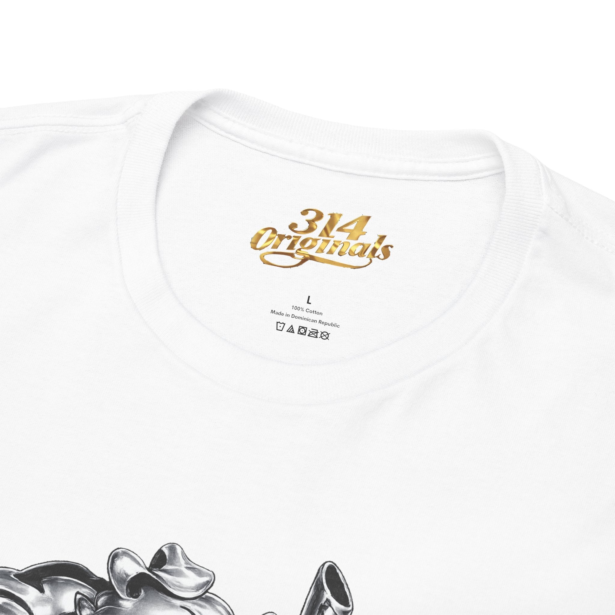 'Stay Original' Chrome Bulldog Graphic Tee - 314 Originals