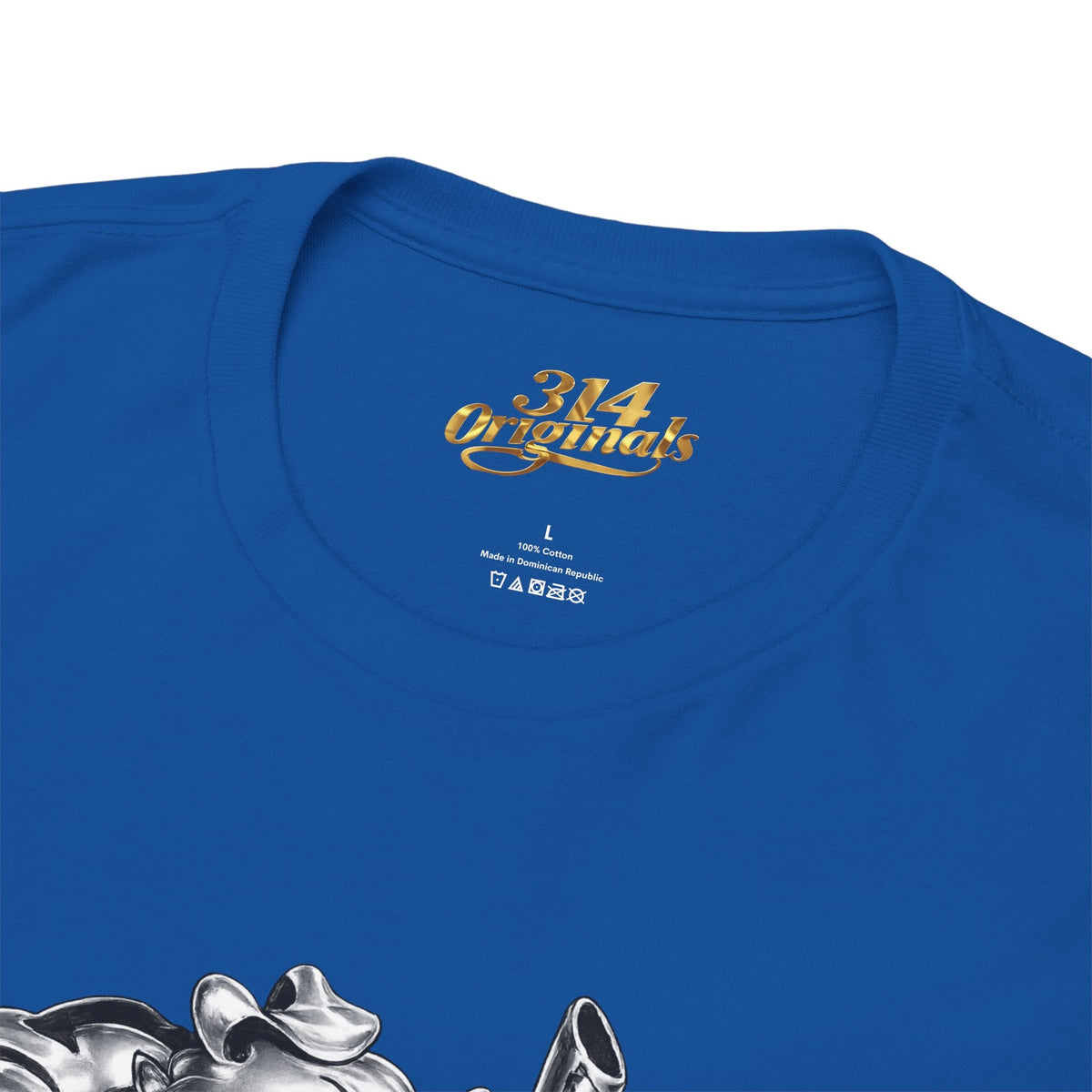 'Stay Original' Chrome Bulldog Graphic Tee - 314 Originals