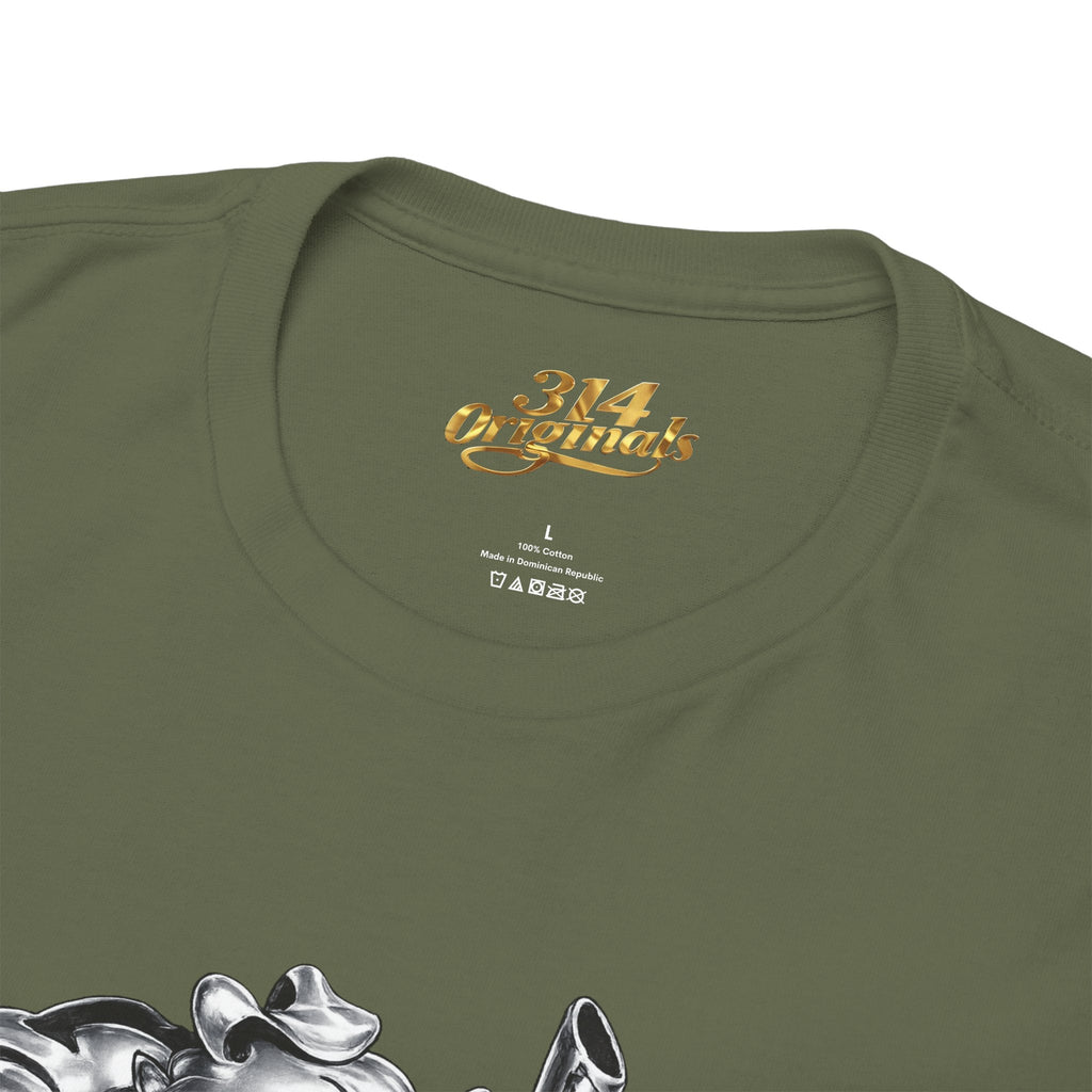 'Stay Original' Chrome Bulldog Graphic Tee - 314 Originals