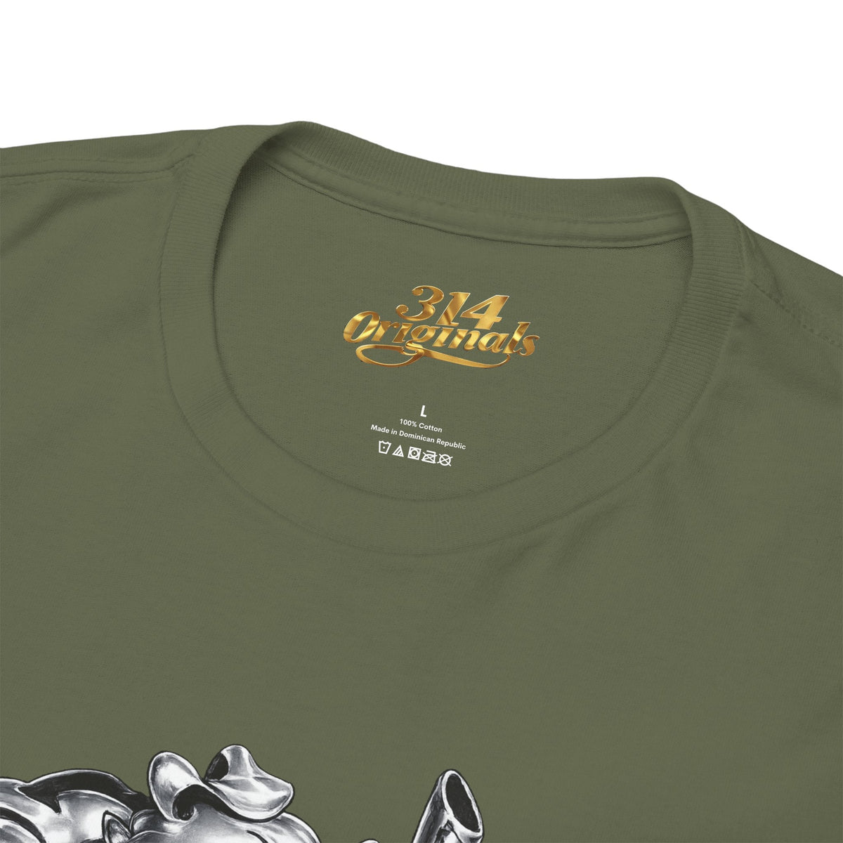 'Stay Original' Chrome Bulldog Graphic Tee - 314 Originals