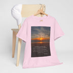 Sunset Beach Quote T‑Shirt — Inspirational Ocean Sunrise Tee - 314 Originals