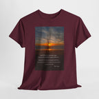 Sunset Beach Quote T‑Shirt — Inspirational Ocean Sunrise Tee - 314 Originals