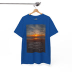 Sunset Beach Quote T‑Shirt — Inspirational Ocean Sunrise Tee - 314 Originals