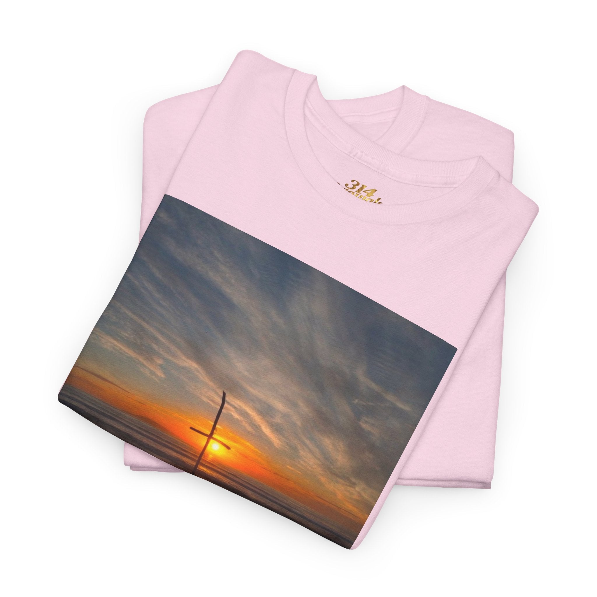 Sunset Beach Quote T‑Shirt — Inspirational Ocean Sunrise Tee - 314 Originals
