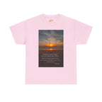 Sunset Beach Quote T‑Shirt — Inspirational Ocean Sunrise Tee - 314 Originals