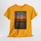 Sunset Beach Quote T‑Shirt — Inspirational Ocean Sunrise Tee - 314 Originals