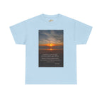 Sunset Beach Quote T‑Shirt — Inspirational Ocean Sunrise Tee - 314 Originals