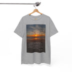 Sunset Beach Quote T‑Shirt — Inspirational Ocean Sunrise Tee - 314 Originals