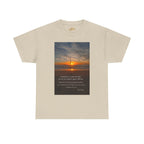 Sunset Beach Quote T‑Shirt — Inspirational Ocean Sunrise Tee - 314 Originals