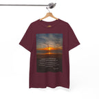 Sunset Beach Quote T‑Shirt — Inspirational Ocean Sunrise Tee - 314 Originals