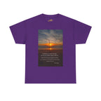 Sunset Beach Quote T‑Shirt — Inspirational Ocean Sunrise Tee - 314 Originals