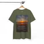 Sunset Beach Quote T‑Shirt — Inspirational Ocean Sunrise Tee - 314 Originals