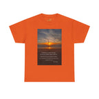 Sunset Beach Quote T‑Shirt — Inspirational Ocean Sunrise Tee - 314 Originals