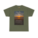 Sunset Beach Quote T‑Shirt — Inspirational Ocean Sunrise Tee - 314 Originals