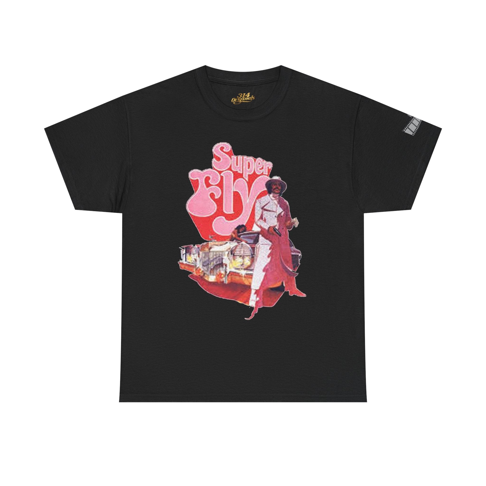 'Super Fly' Graphic Tee — 70s Vintage Movie Style T-Shirt - 314 Originals