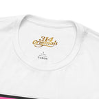 Super Sassy Tee — Pink & Yellow S Badge Graphic T-Shirt - 314 Originals
