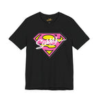 Super Sassy Tee — Pink & Yellow S Badge Graphic T-Shirt - 314 Originals