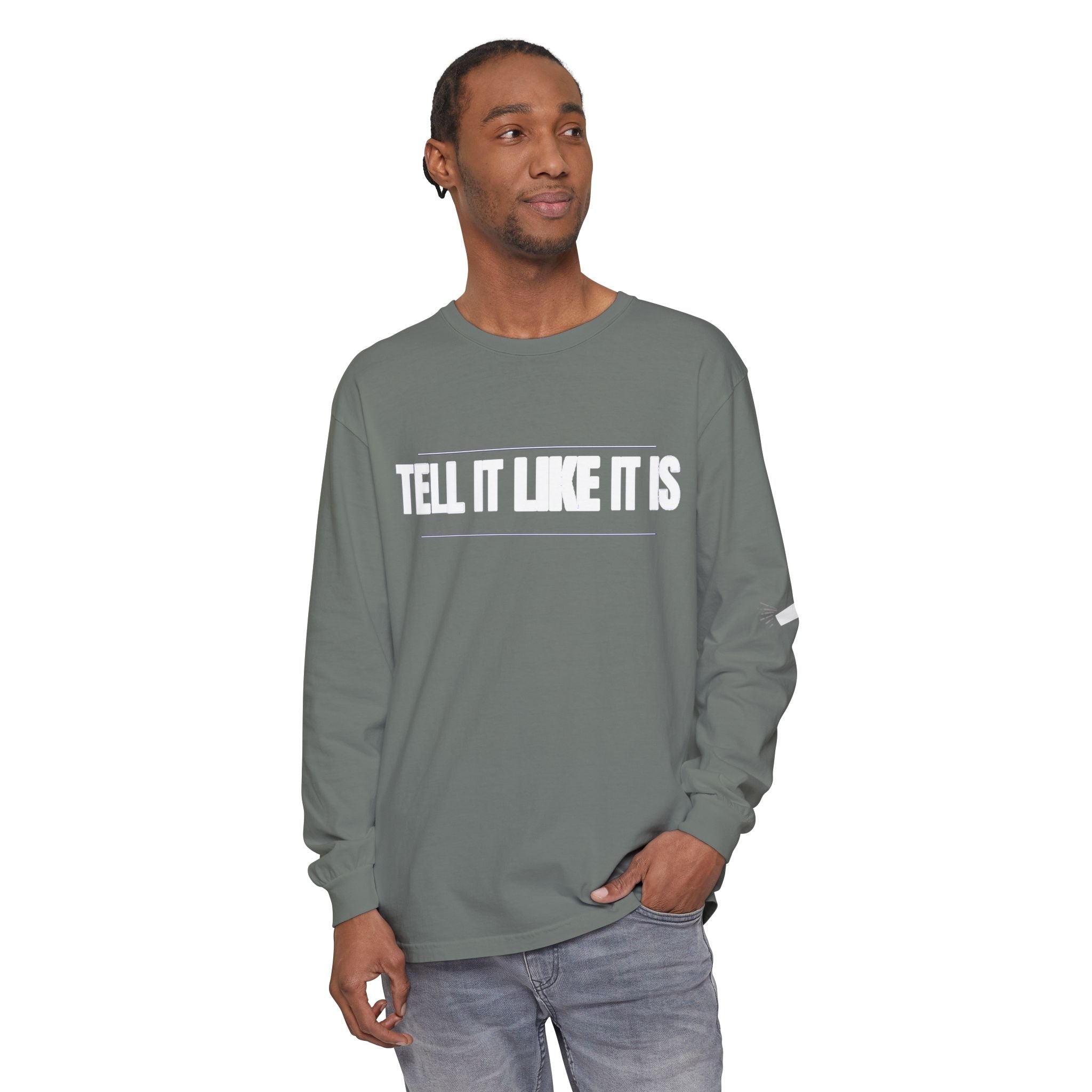 Tell It Like It Is Long Sleeve Tee — "No Scripts... No Filters... No Bullsh*t" Statement Shirt - 314 Originals