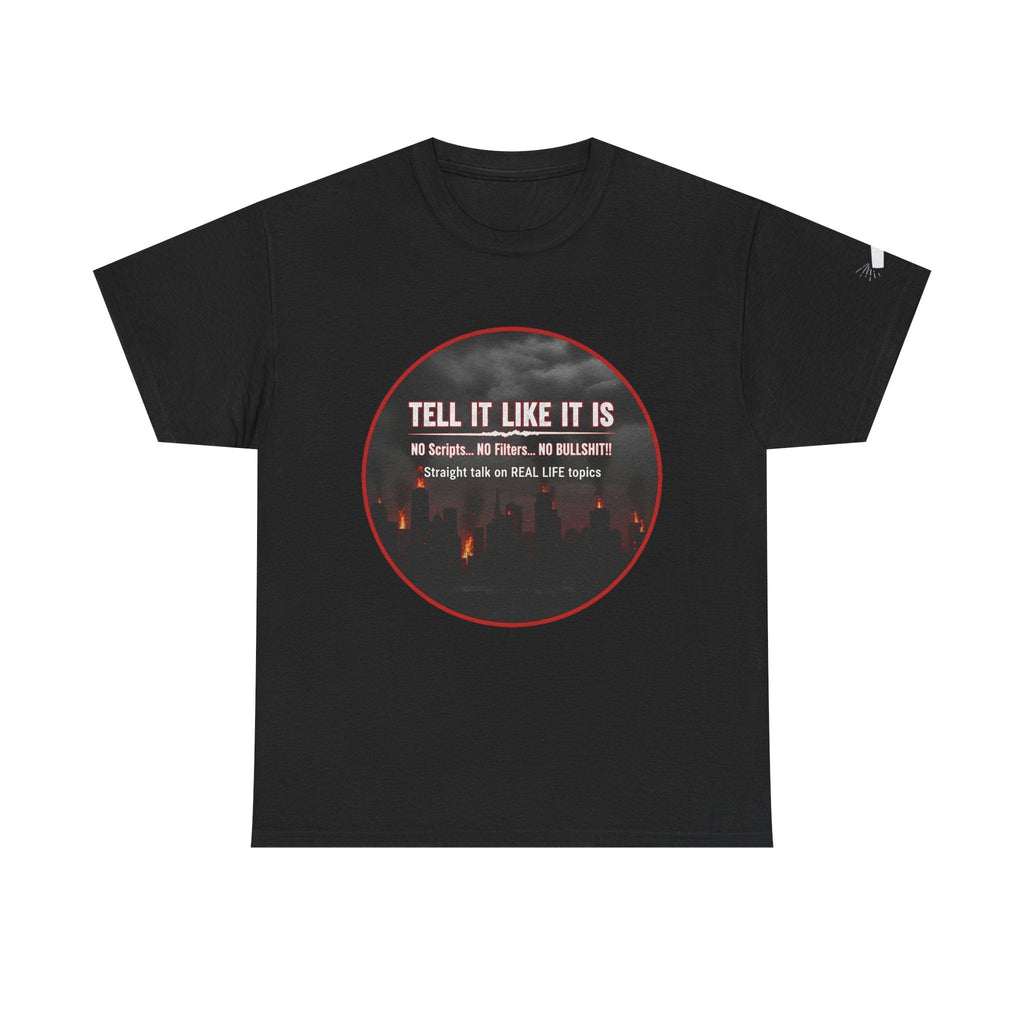 Tell It Like It Is Podcast — Bold City Skyline Statement T-Shirt - 314 Originals