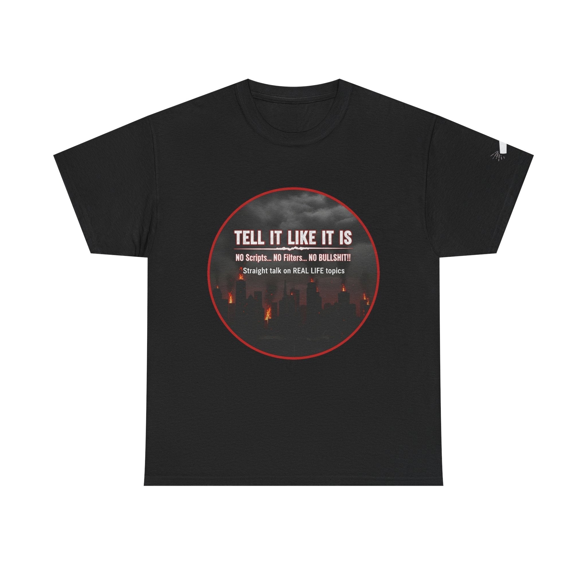 Tell It Like It Is Podcast — Bold City Skyline Statement T-Shirt - 314 Originals