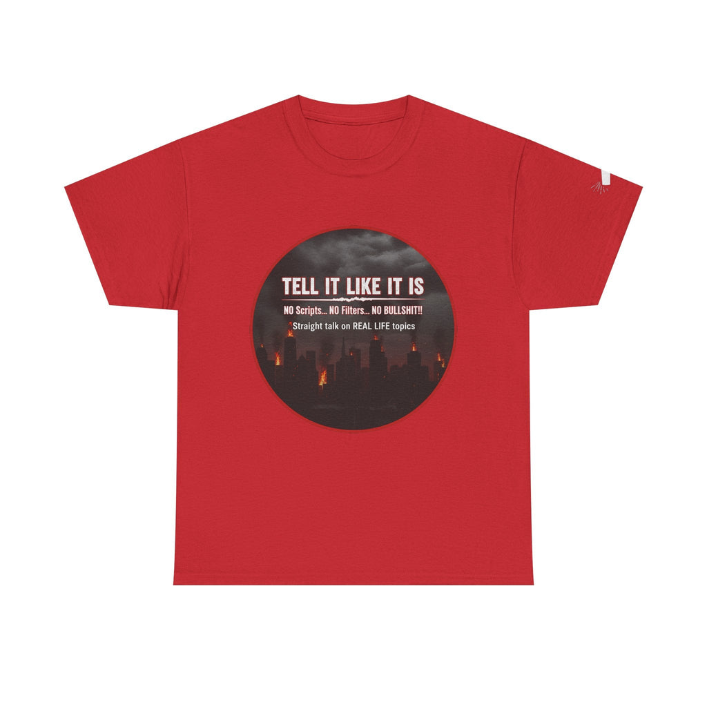 Tell It Like It Is Podcast — Bold City Skyline Statement T-Shirt - 314 Originals