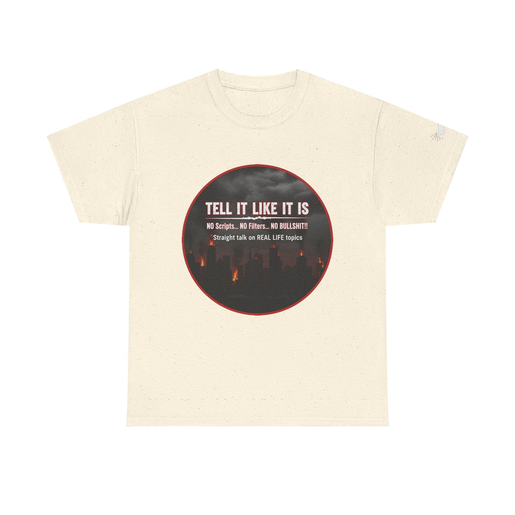 Tell It Like It Is Podcast — Bold City Skyline Statement T-Shirt - 314 Originals