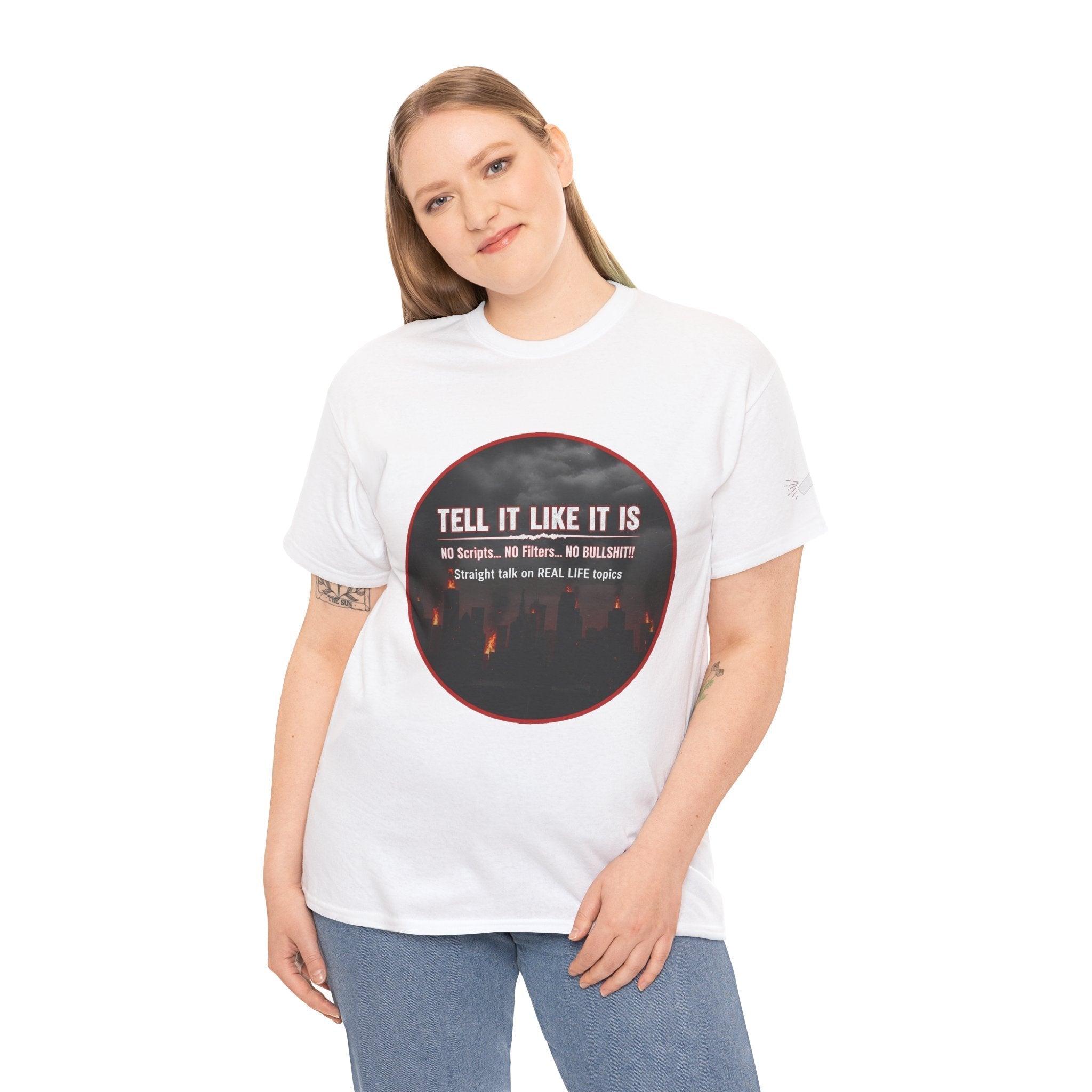 Tell It Like It Is Podcast — Bold City Skyline Statement T-Shirt - 314 Originals