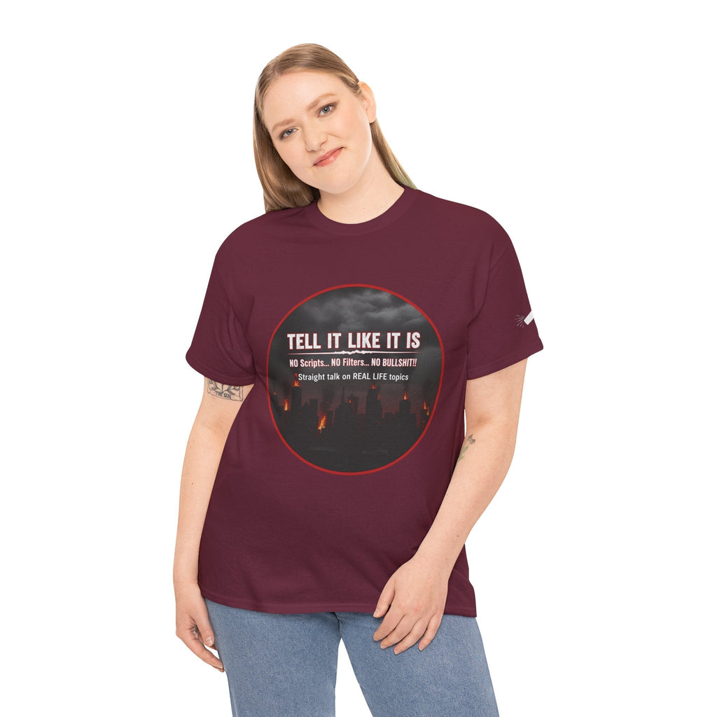 Tell It Like It Is Podcast — Bold City Skyline Statement T-Shirt - 314 Originals