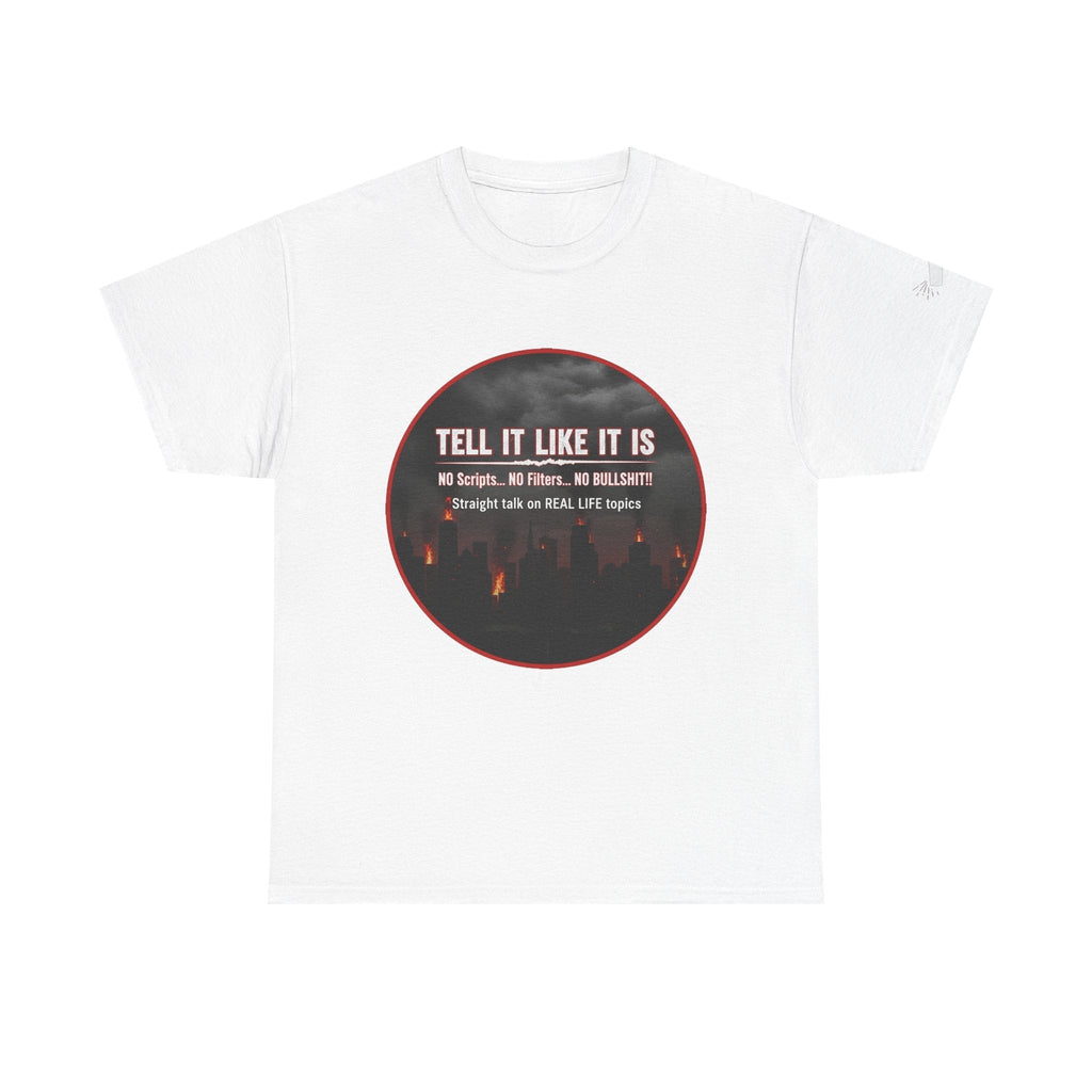 Tell It Like It Is Podcast — Bold City Skyline Statement T-Shirt - 314 Originals