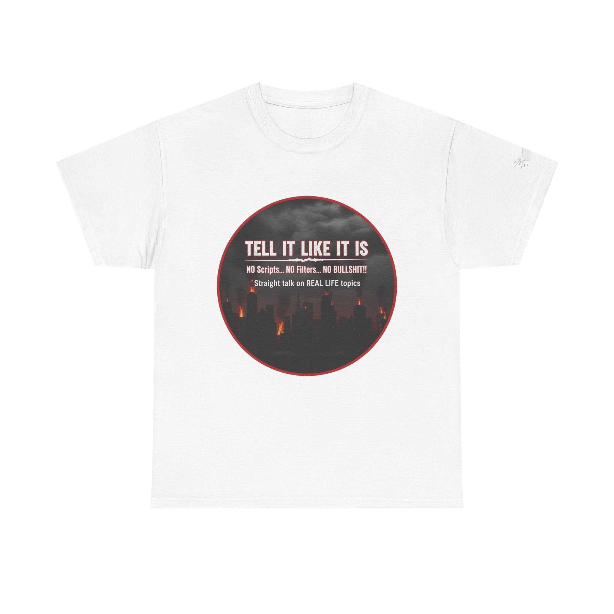 Tell It Like It Is Podcast — Bold City Skyline Statement T-Shirt - 314 Originals