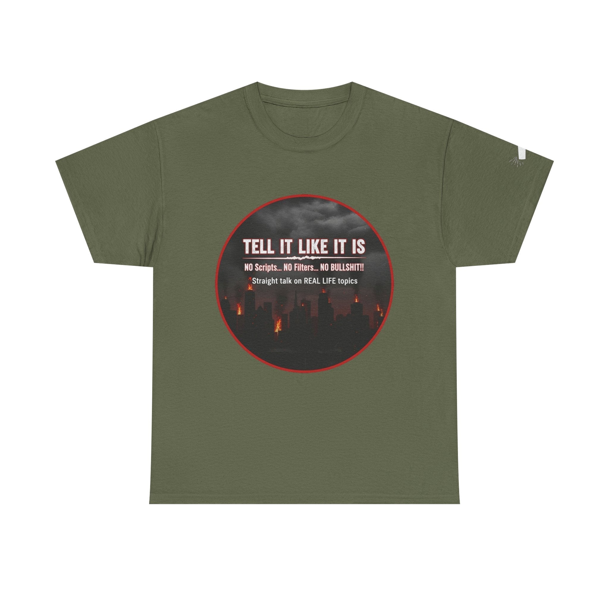 Tell It Like It Is Podcast — Bold City Skyline Statement T-Shirt - 314 Originals
