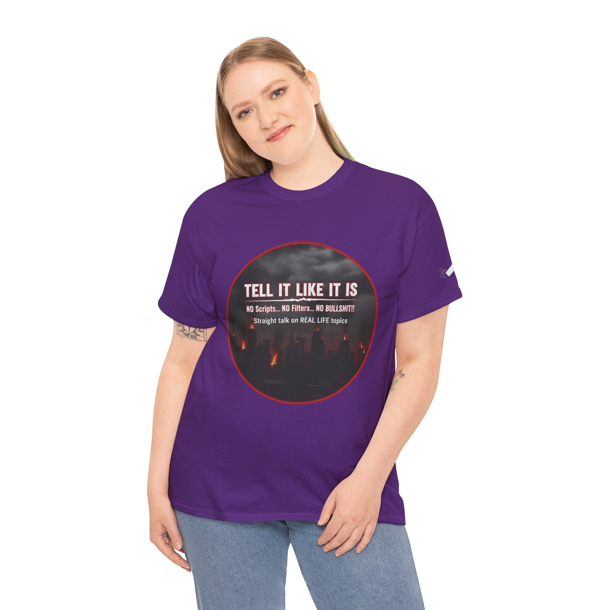 Tell It Like It Is Podcast — Bold City Skyline Statement T-Shirt - 314 Originals