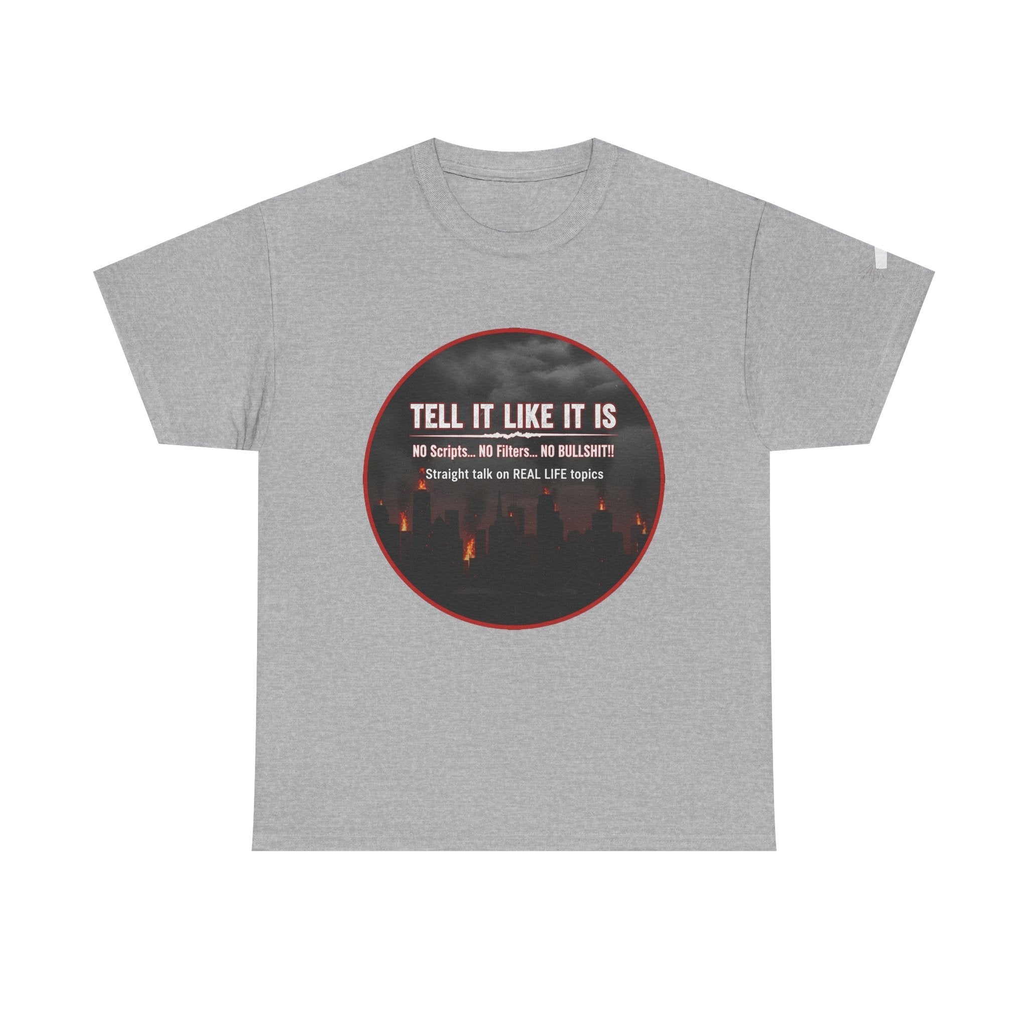 Tell It Like It Is Podcast — Bold City Skyline Statement T-Shirt - 314 Originals