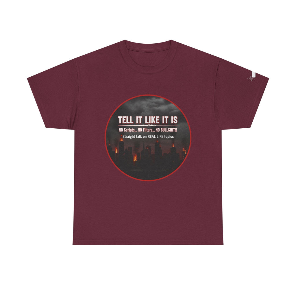 Tell It Like It Is Podcast — Bold City Skyline Statement T-Shirt - 314 Originals