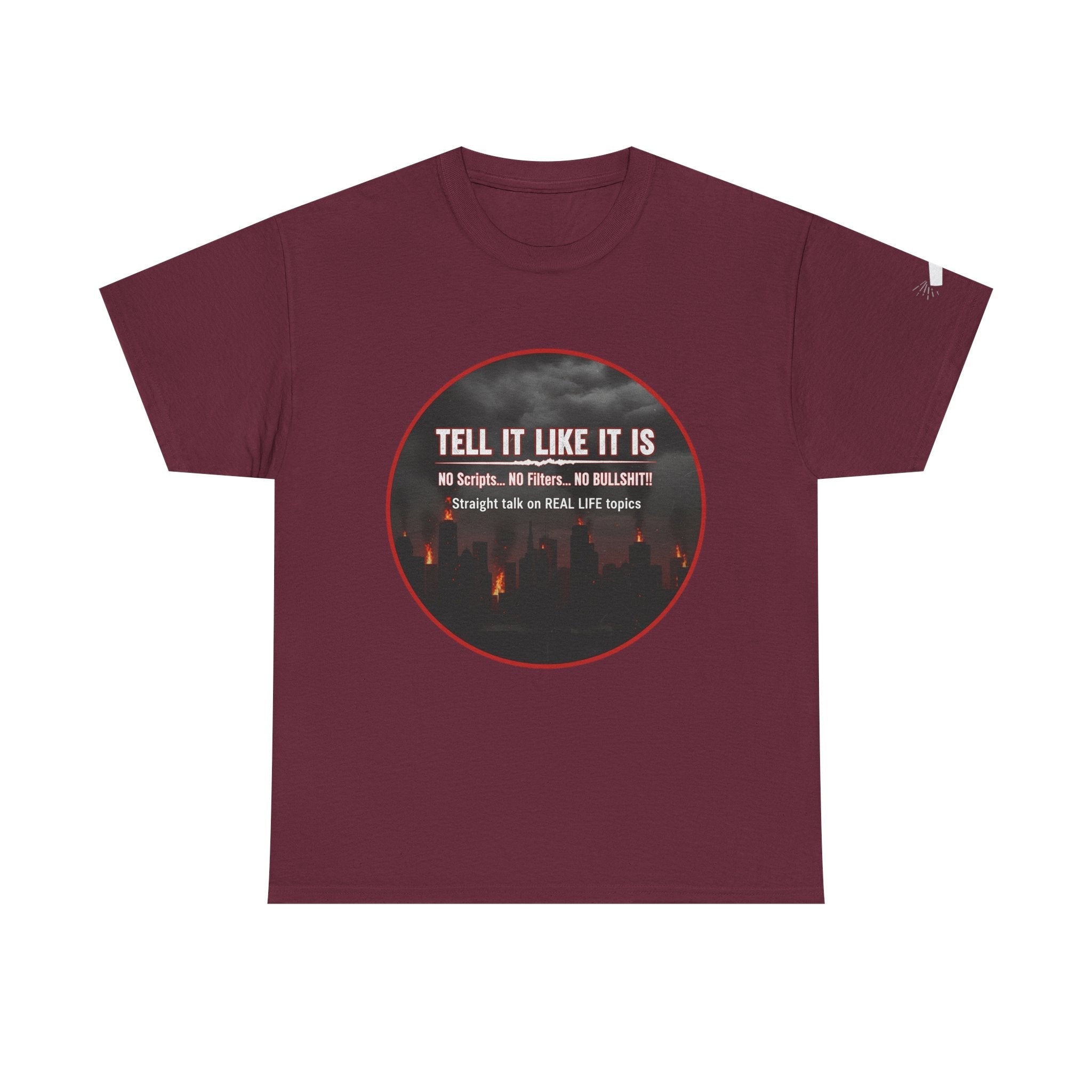Tell It Like It Is Podcast — Bold City Skyline Statement T-Shirt - 314 Originals