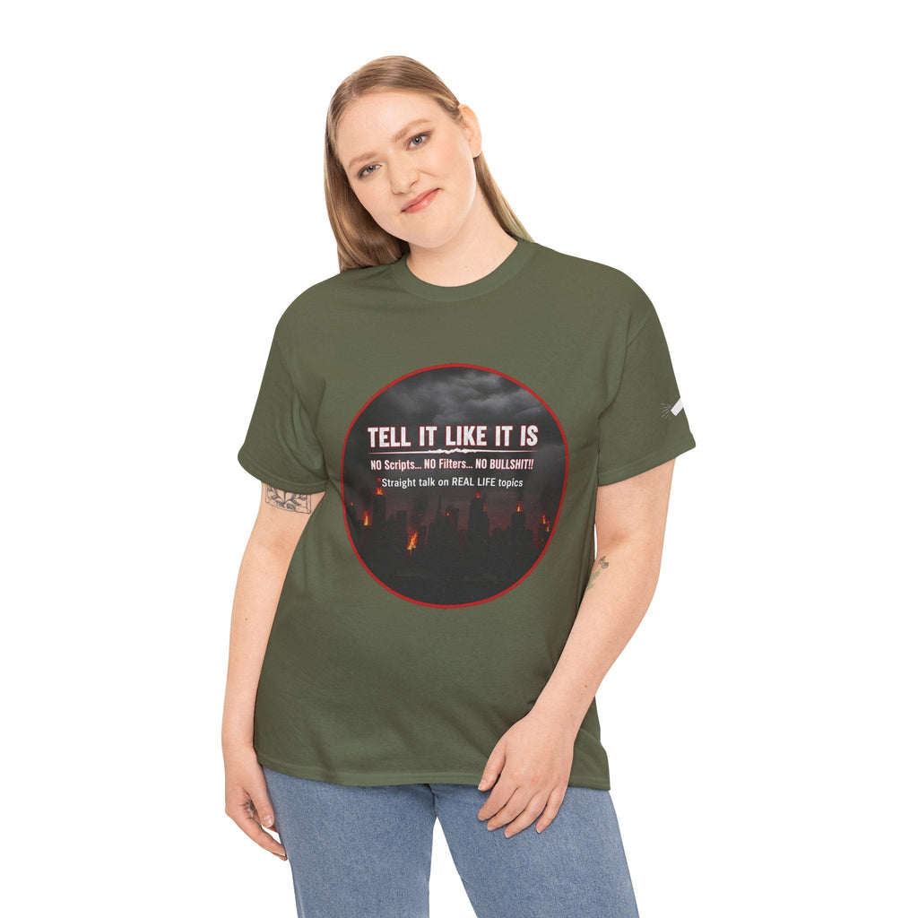 Tell It Like It Is Podcast — Bold City Skyline Statement T-Shirt - 314 Originals