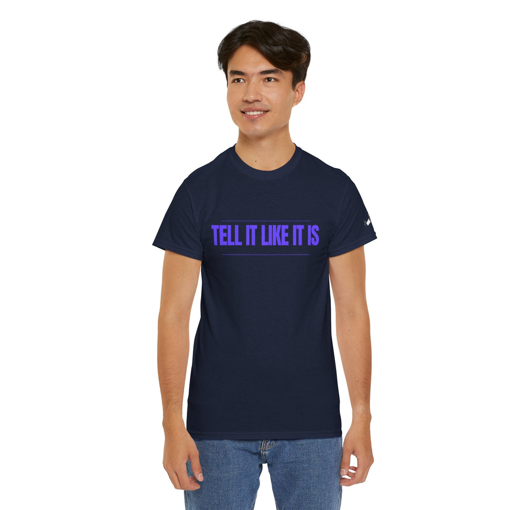 Tell It Like It Is Podcast — Bold Statement Graphic T‑Shirt ("No Scripts… No Filters… No Bullsh*t") - 314 Originals