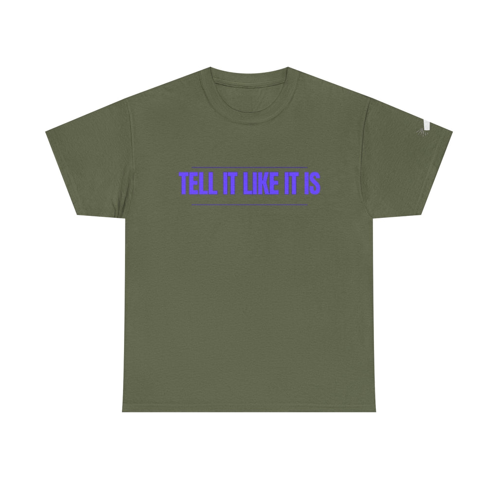 Tell It Like It Is Podcast — Bold Statement Graphic T‑Shirt ("No Scripts… No Filters… No Bullsh*t") - 314 Originals