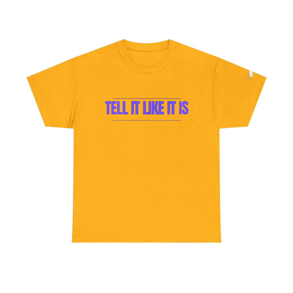Tell It Like It Is Podcast — Bold Statement Graphic T‑Shirt ("No Scripts… No Filters… No Bullsh*t") - 314 Originals