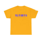 Tell It Like It Is Podcast — Bold Statement Graphic T‑Shirt ("No Scripts… No Filters… No Bullsh*t") - 314 Originals