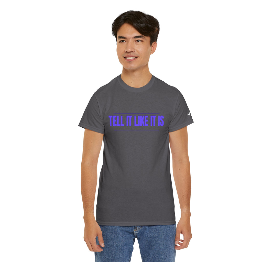 Tell It Like It Is Podcast — Bold Statement Graphic T‑Shirt ("No Scripts… No Filters… No Bullsh*t") - 314 Originals
