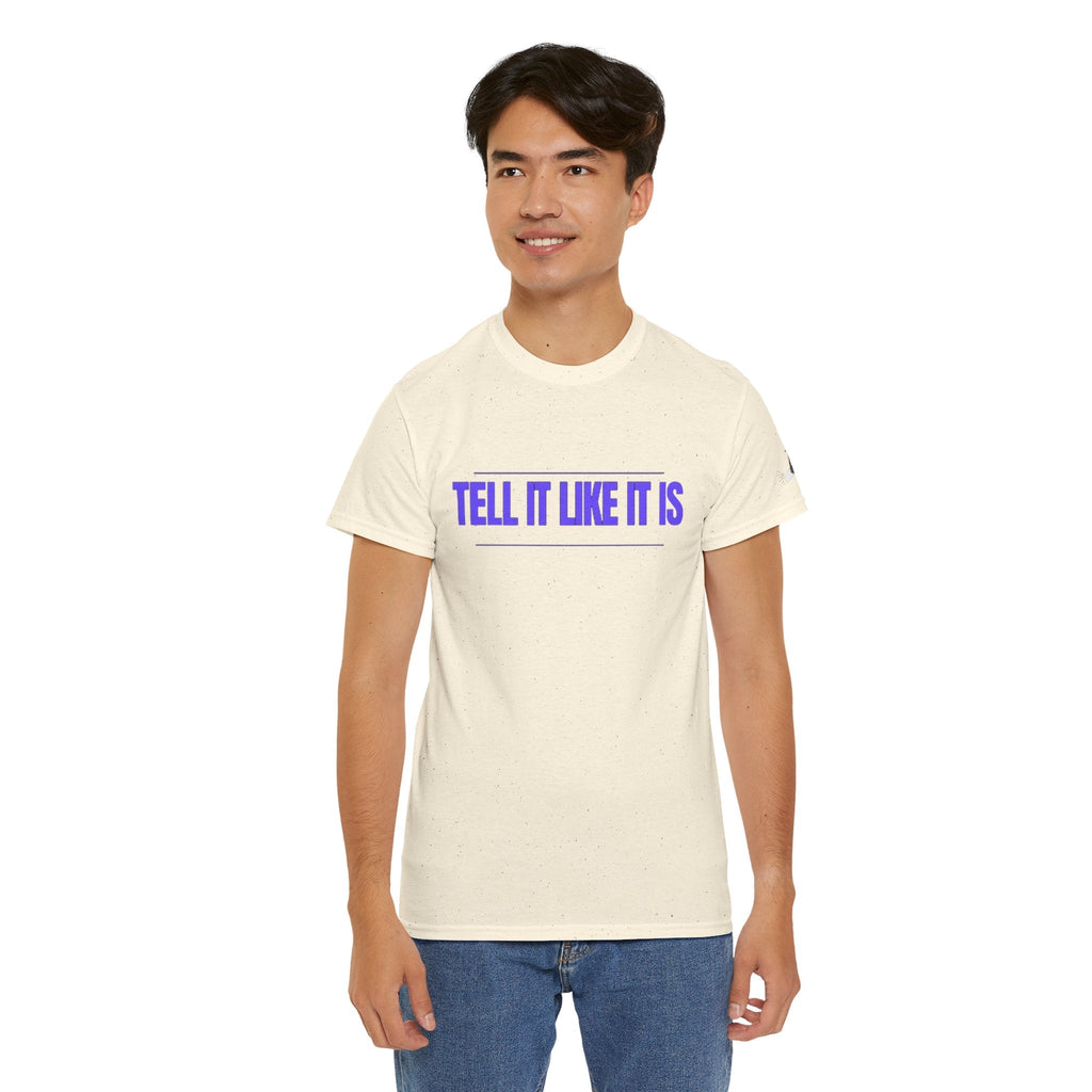 Tell It Like It Is Podcast — Bold Statement Graphic T‑Shirt ("No Scripts… No Filters… No Bullsh*t") - 314 Originals