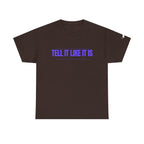 Tell It Like It Is Podcast — Bold Statement Graphic T‑Shirt ("No Scripts… No Filters… No Bullsh*t") - 314 Originals